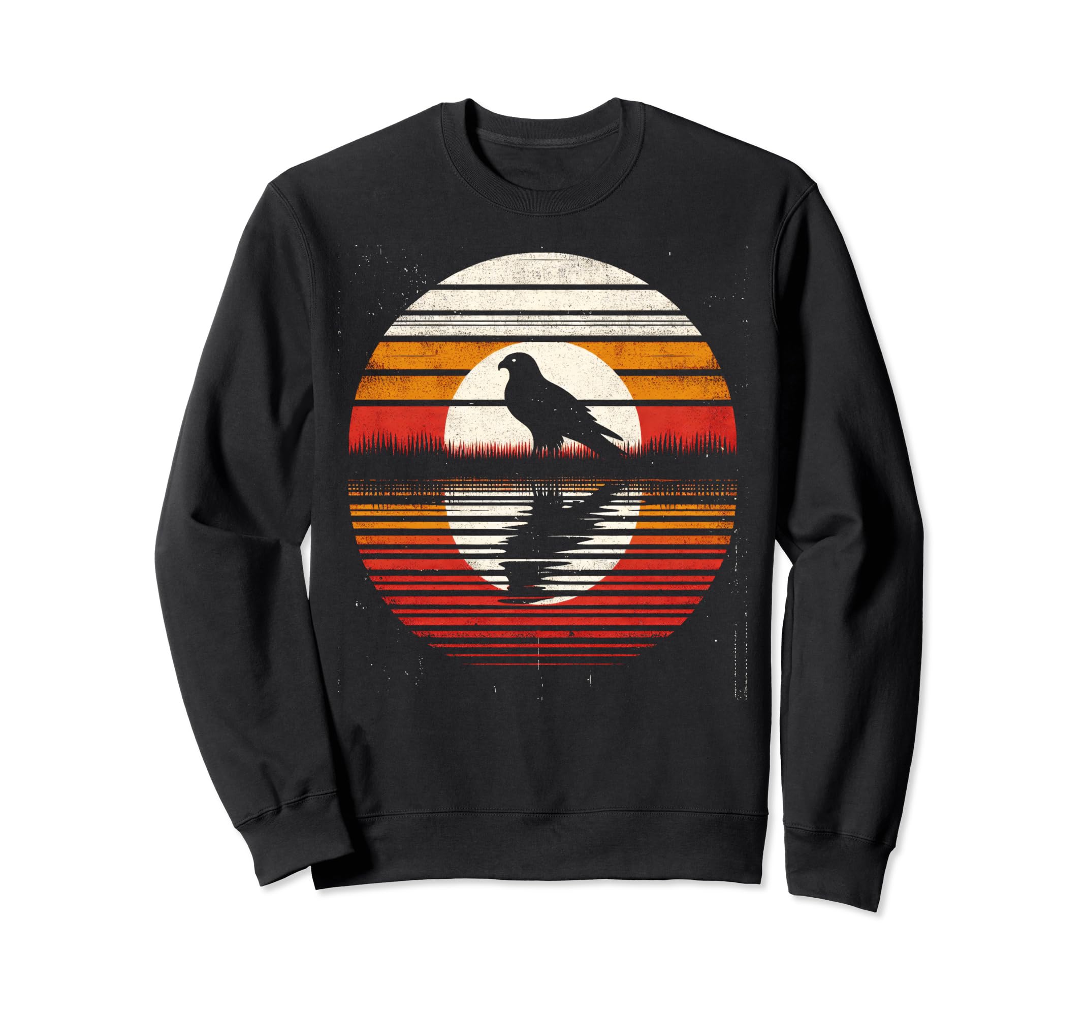 Harrier Bird Sunset Safari 70S Sweatshirt - Novelty Apparel Men Women - T-Shirt, Sweatshirt, Hoodie