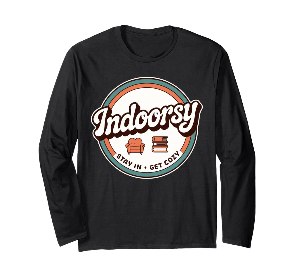 Introvert Indoorsy Antisocial Homebody T-Shirt - Trendy Graphic for Adults - T-Shirt, Sweatshirt, Hoodie
