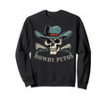 Howdy Putos Cowboy Western Skull Sweatshirt - Custom Art Print Unisex - T-Shirt, Sweatshirt, Hoodie