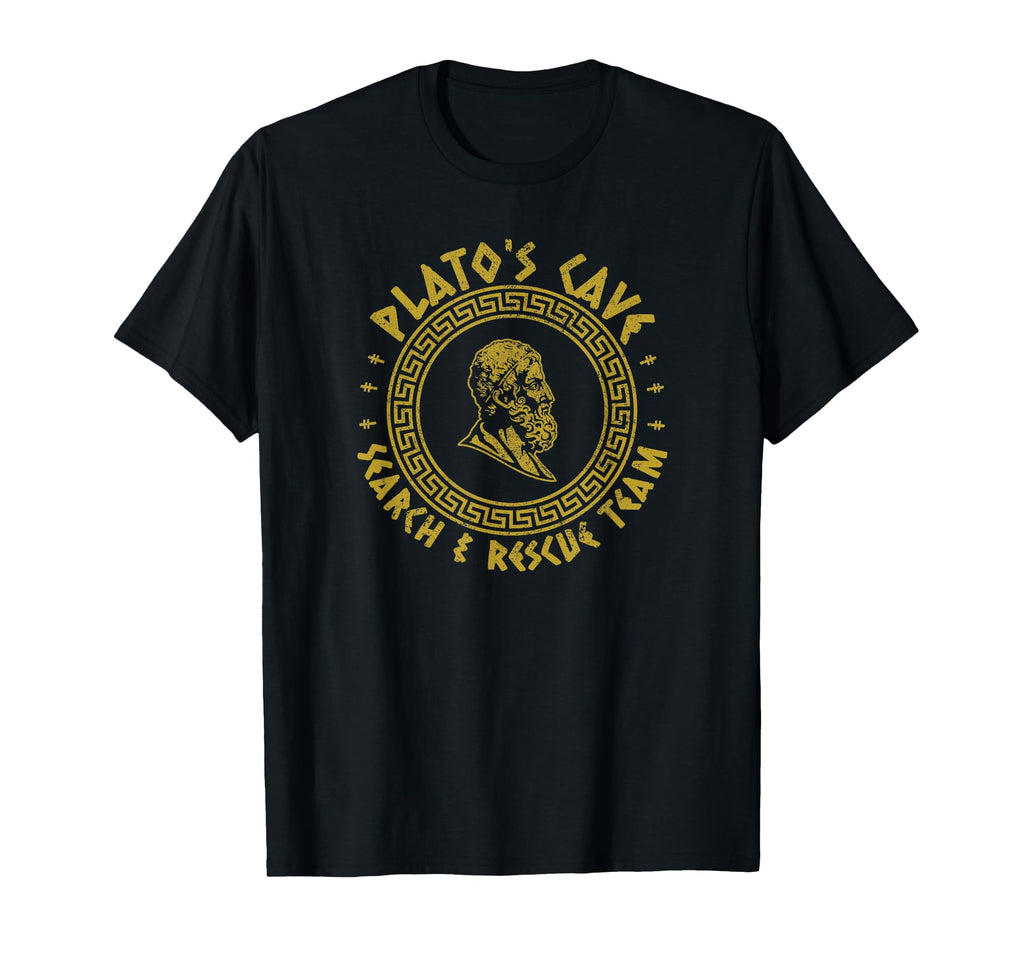 Platos Cave Search And Rescue Teams T-Shirt - Casual Everyday Wear Unisex - T-Shirt, Sweatshirt, Hoodie