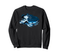 Famous Japanese Fine Art Great Wave Sweatshirt - Graphic Print Unisex - T-Shirt, Sweatshirt, Hoodie