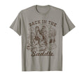 Back Saddle Western Rodeo Horse T-Shirt - Aesthetic Graphic Men Women - T-Shirt, Sweatshirt, Hoodie