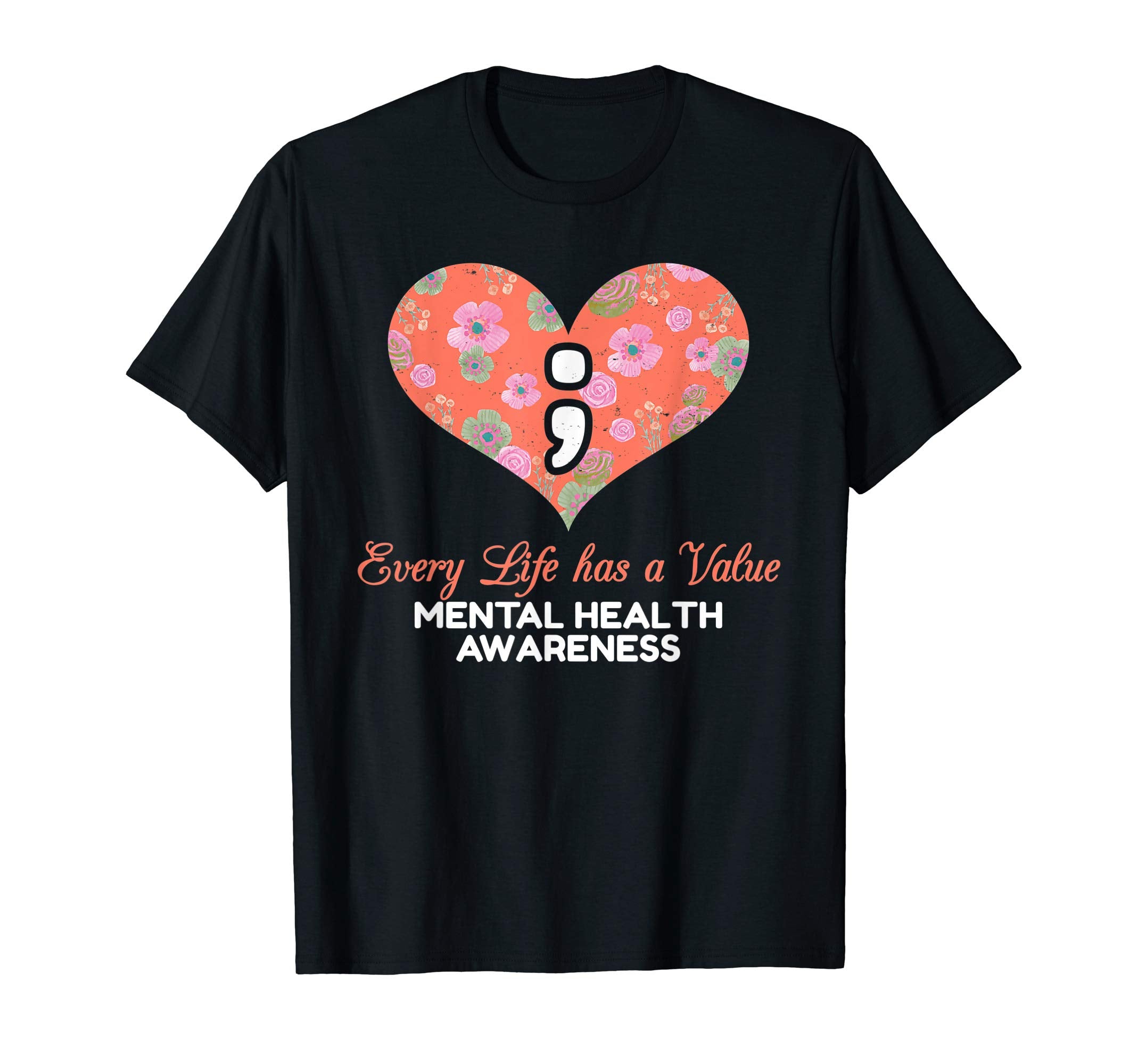 Health Awareness Mental Funny T-Shirt - Casual Everyday Wear for Adults - T-Shirt, Sweatshirt, Hoodie