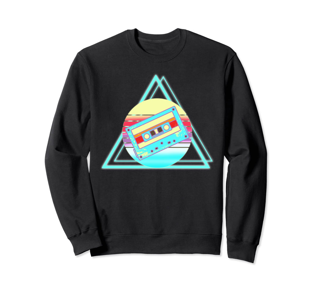 Synthwave 80S Music Lover Vaporwave Sweatshirt - Trendy Graphic Men Women - T-Shirt, Sweatshirt, Hoodie