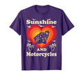 Sunshine And Motorcycle Designs Sweatshirt - Minimalist Print Men Women - T-Shirt, Sweatshirt, Hoodie