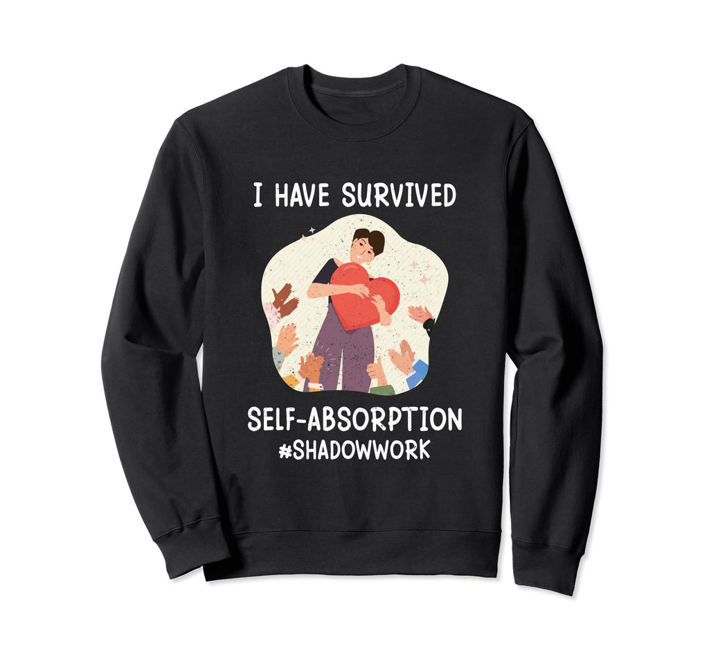 Psychology Shadow Work Therapy Sweatshirt - Aesthetic Graphic Men Women - T-Shirt, Sweatshirt, Hoodie