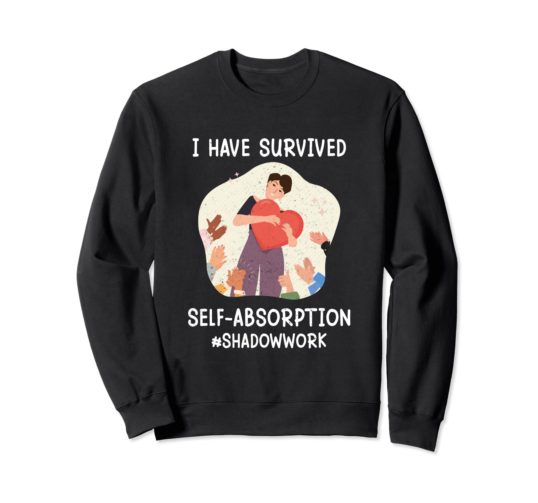 Psychology Shadow Work Therapy Sweatshirt - Aesthetic Graphic Men Women - T-Shirt, Sweatshirt, Hoodie