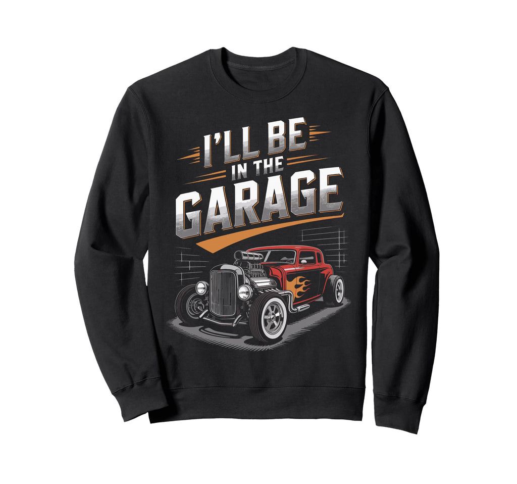 Cars Automobile Car Show Mechanics Sweatshirt - Unique Graphic Men Women - T-Shirt, Sweatshirt, Hoodie