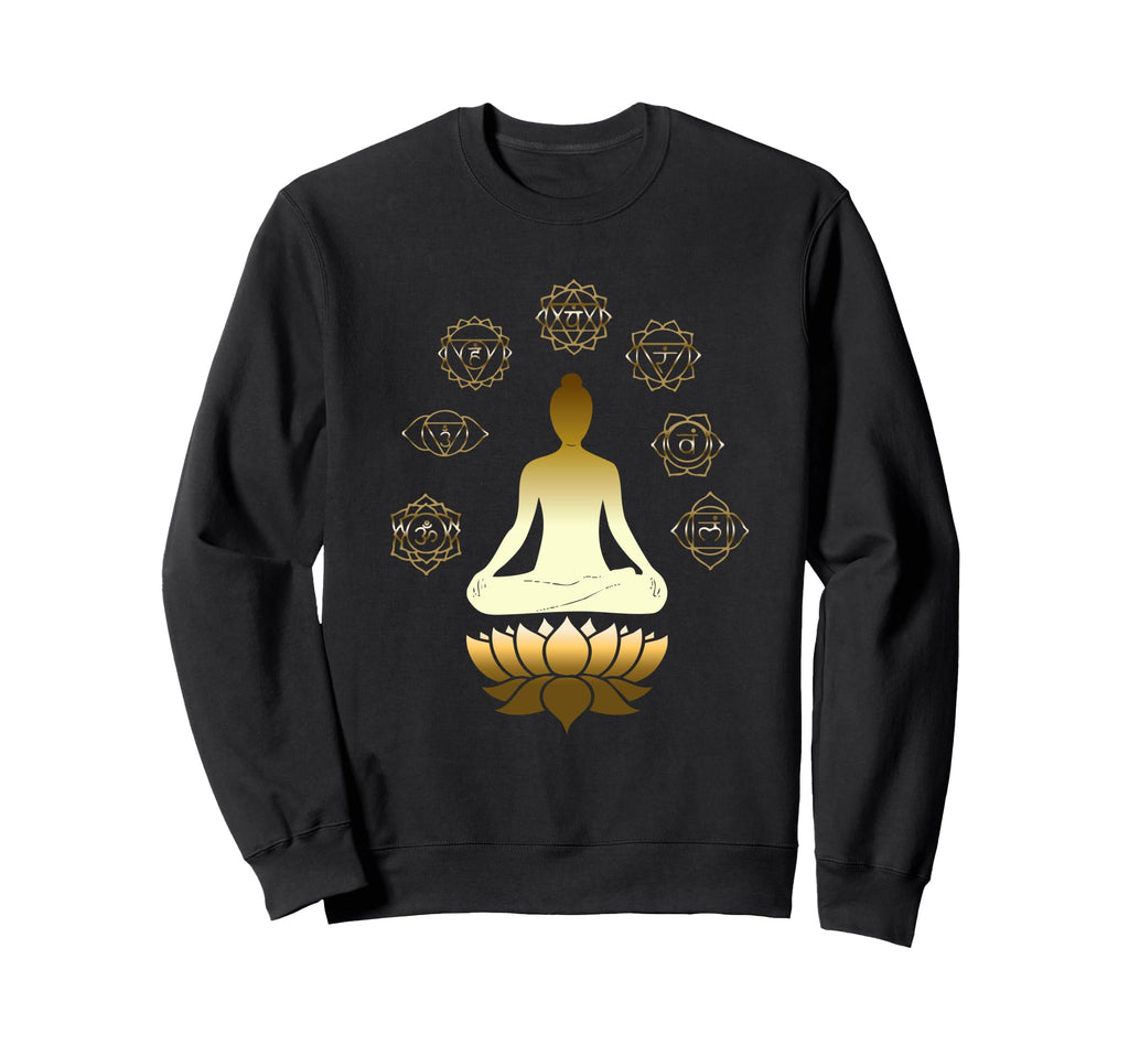 Chakras Zen Meditation Spiritual Sweatshirt - Streetwear Style Men Women - T-Shirt, Sweatshirt, Hoodie