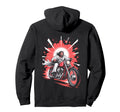 Jesus Biker Riding Motorcycle Outfit Hoodie - Fun Novelty Design Unisex - T-Shirt, Sweatshirt, Hoodie