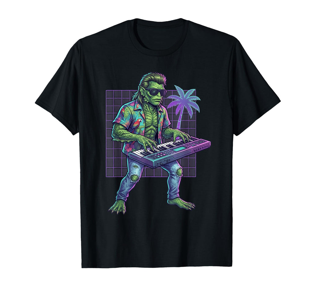 Funny Swamp Monster 80S Summer T-Shirt - Casual Everyday Wear Men Women - T-Shirt, Sweatshirt, Hoodie
