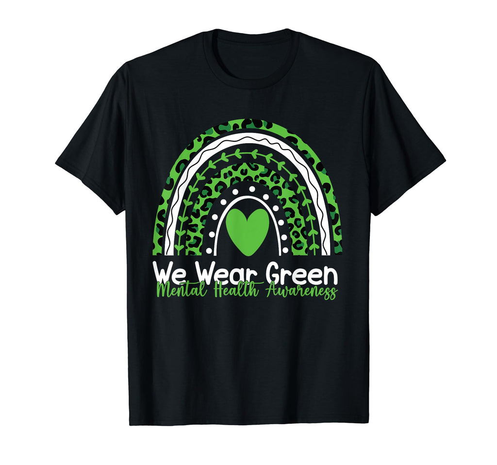Rainbow May I Wear Green Mental T-Shirt - Custom Art Print for Adults - T-Shirt, Sweatshirt, Hoodie