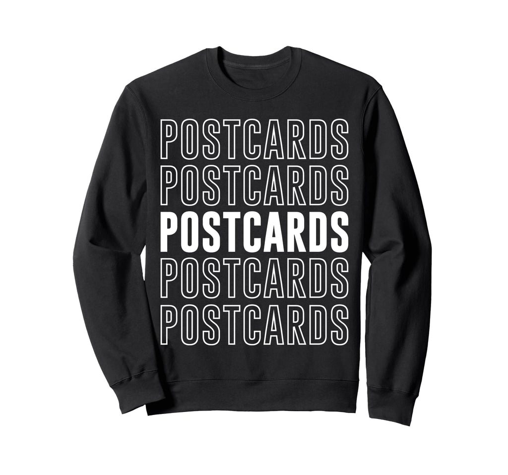 Postcards Sweatshirt - Minimalist Print Men Women - T-Shirt, Sweatshirt, Hoodie