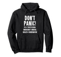 Emergency Mental Health Coordinator Hoodie - Graphic Print Unisex - T-Shirt, Sweatshirt, Hoodie