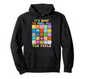 Its Okay To Feel All Feels Mental Hoodie - Minimalist Print for Adults - T-Shirt, Sweatshirt, Hoodie