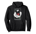 Anti Social Butterfly Gothic Tarot Hoodie - Custom Art Print Men Women - T-Shirt, Sweatshirt, Hoodie