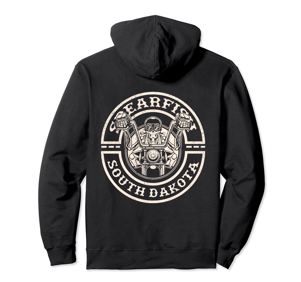 Spearfish South Dakota Motorcycle Hoodie - Streetwear Style for Adults - T-Shirt, Sweatshirt, Hoodie