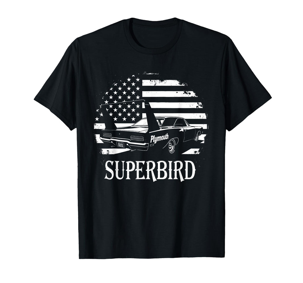 Old School Plymouth Superbird Car T-Shirt - Minimalist Print for Adults - T-Shirt, Sweatshirt, Hoodie