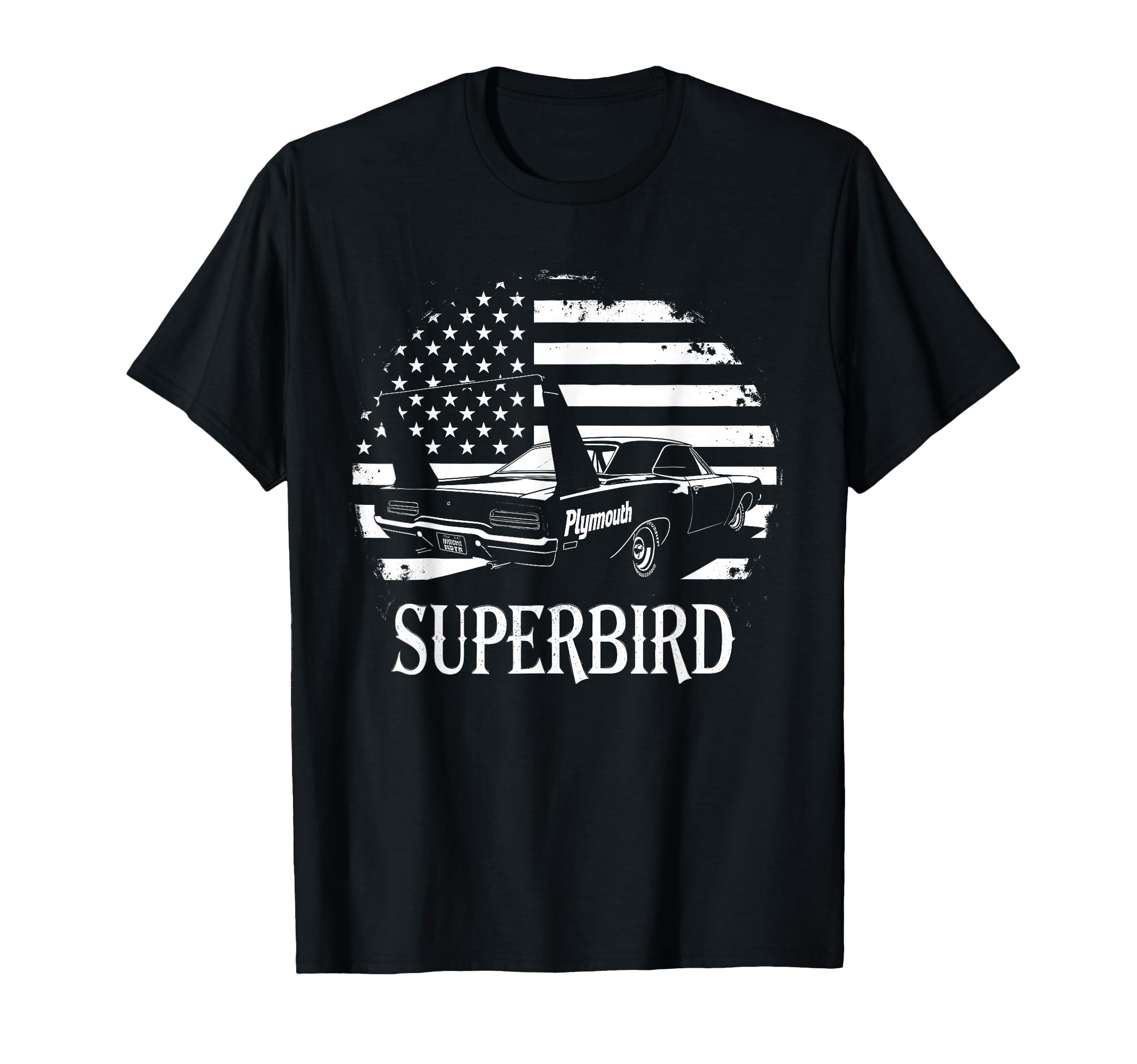 Old School Plymouth Superbird Car T-Shirt - Minimalist Print for Adults - T-Shirt, Sweatshirt, Hoodie