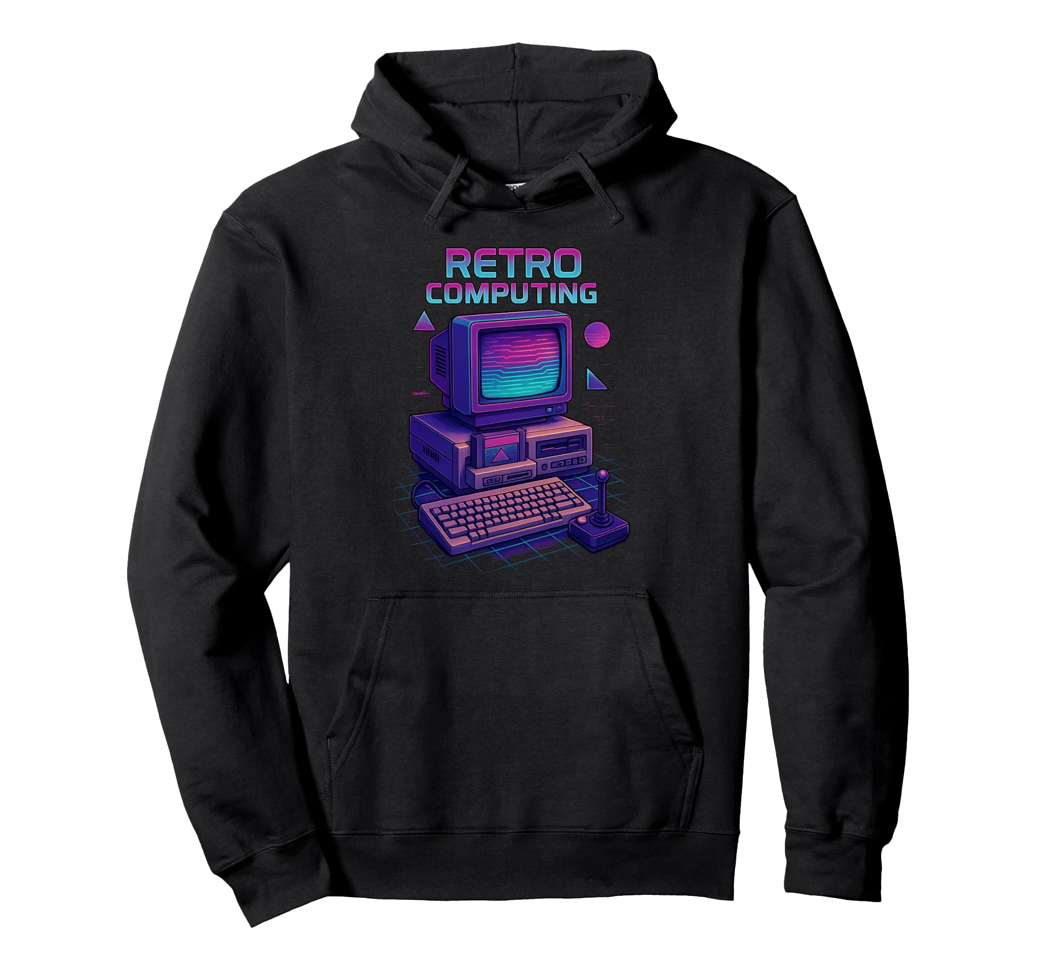 Computing 80S Computer Pc Gamer Hoodie - Custom Art Print for Adults - T-Shirt, Sweatshirt, Hoodie