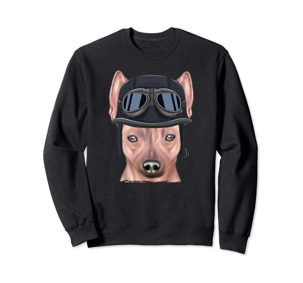 Funny Motorcycle Helmet American Sweatshirt - Aesthetic Graphic Men Women - T-Shirt, Sweatshirt, Hoodie