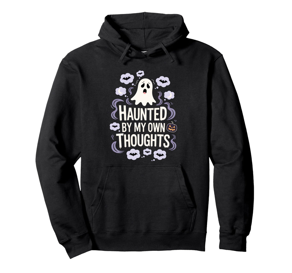 Halloween Haunted Mental Health Depression Hoodie - Novelty Apparel Unisex - T-Shirt, Sweatshirt, Hoodie