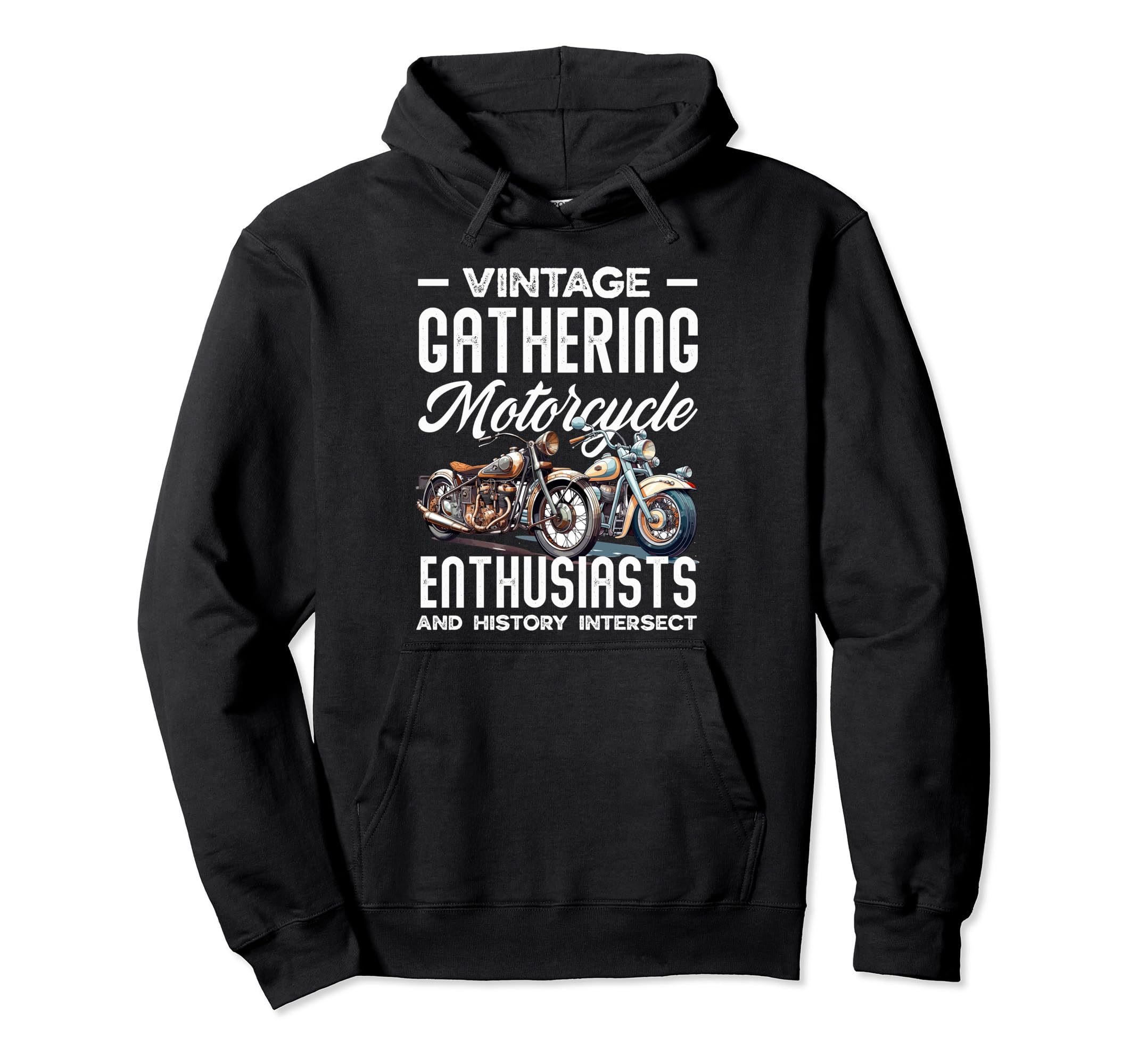 Motorcycle Enthusiast Ride Hoodie - Fun Novelty Design Unisex - T-Shirt, Sweatshirt, Hoodie