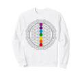 Chakras Mandala Yoga Meditation Sweatshirt - Unique Graphic Men Women - T-Shirt, Sweatshirt, Hoodie