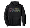 Mama Typography Aesthetic Everyday Mom Life Hoodie - Unique Graphic Unisex - T-Shirt, Sweatshirt, Hoodie