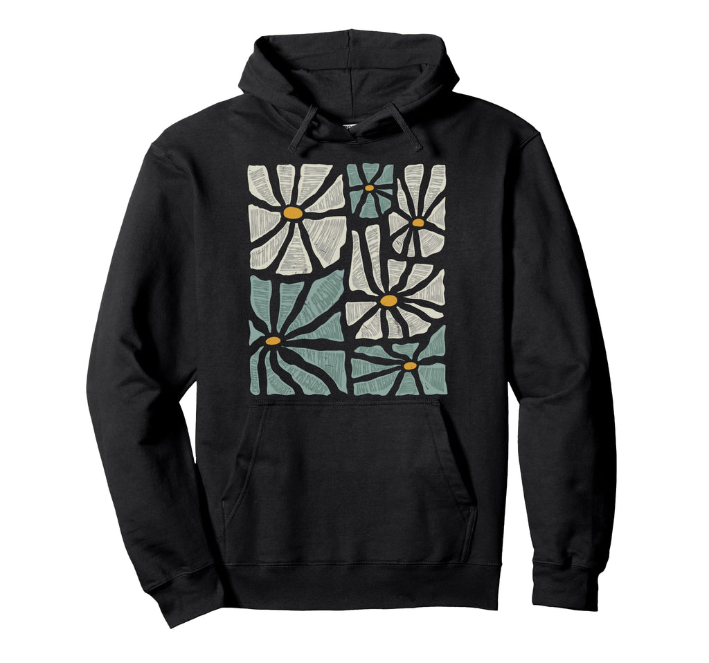 Not My President 2025 Subtle Boho Floral Hoodie - Minimalist Print Unisex - T-Shirt, Sweatshirt, Hoodie