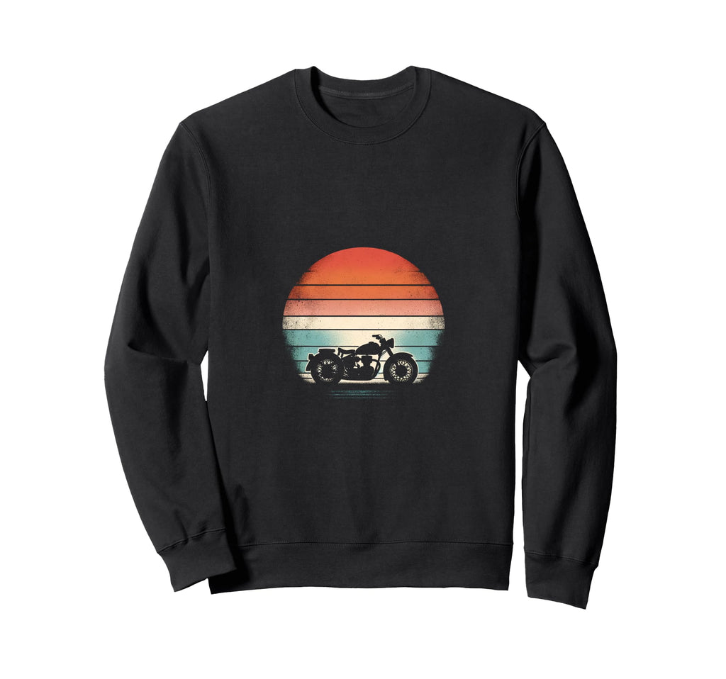 Motorcycle Sunset T-Shirt - Graphic Print Men Women - T-Shirt, Sweatshirt, Hoodie