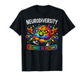 Neurodiversity Brain Autism Awareness Asd T-Shirt - Novelty Apparel Unisex - T-Shirt, Sweatshirt, Hoodie