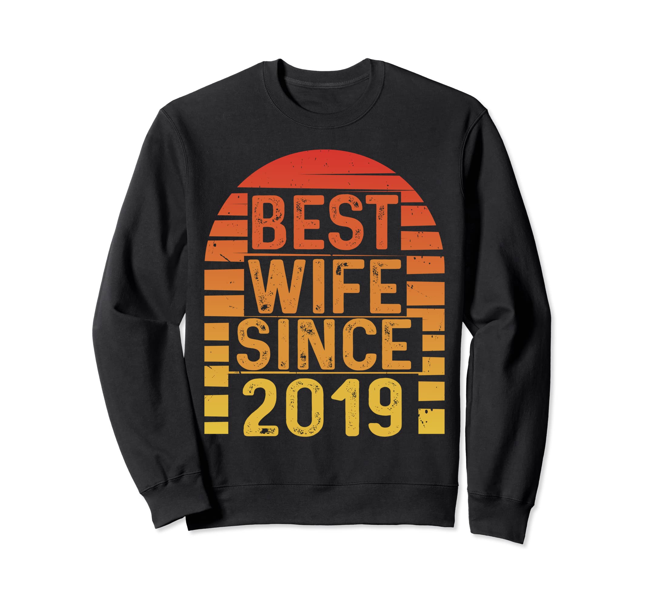 Best Wife Since 2019 Wedding Sweatshirt - Minimalist Print Unisex - T-Shirt, Sweatshirt, Hoodie