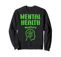 Simple Support Brain Illness Mental Sweatshirt - Aesthetic Graphic Unisex - T-Shirt, Sweatshirt, Hoodie