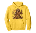 Country Cowboy Raccoon Rodeo Cowgirl Funny Hoodie - Graphic Print Unisex - T-Shirt, Sweatshirt, Hoodie