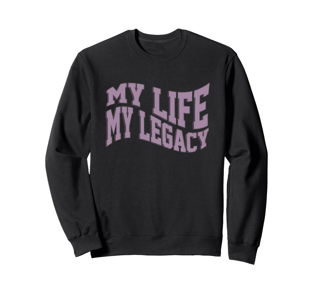 Bold Distorted Typography Grunge Sweatshirt - Streetwear Style Men Women - T-Shirt, Sweatshirt, Hoodie