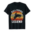 Bull Riding Legend Rodeo Cowboy Bull Rider T-Shirt - Graphic Print Unisex - T-Shirt, Sweatshirt, Hoodie