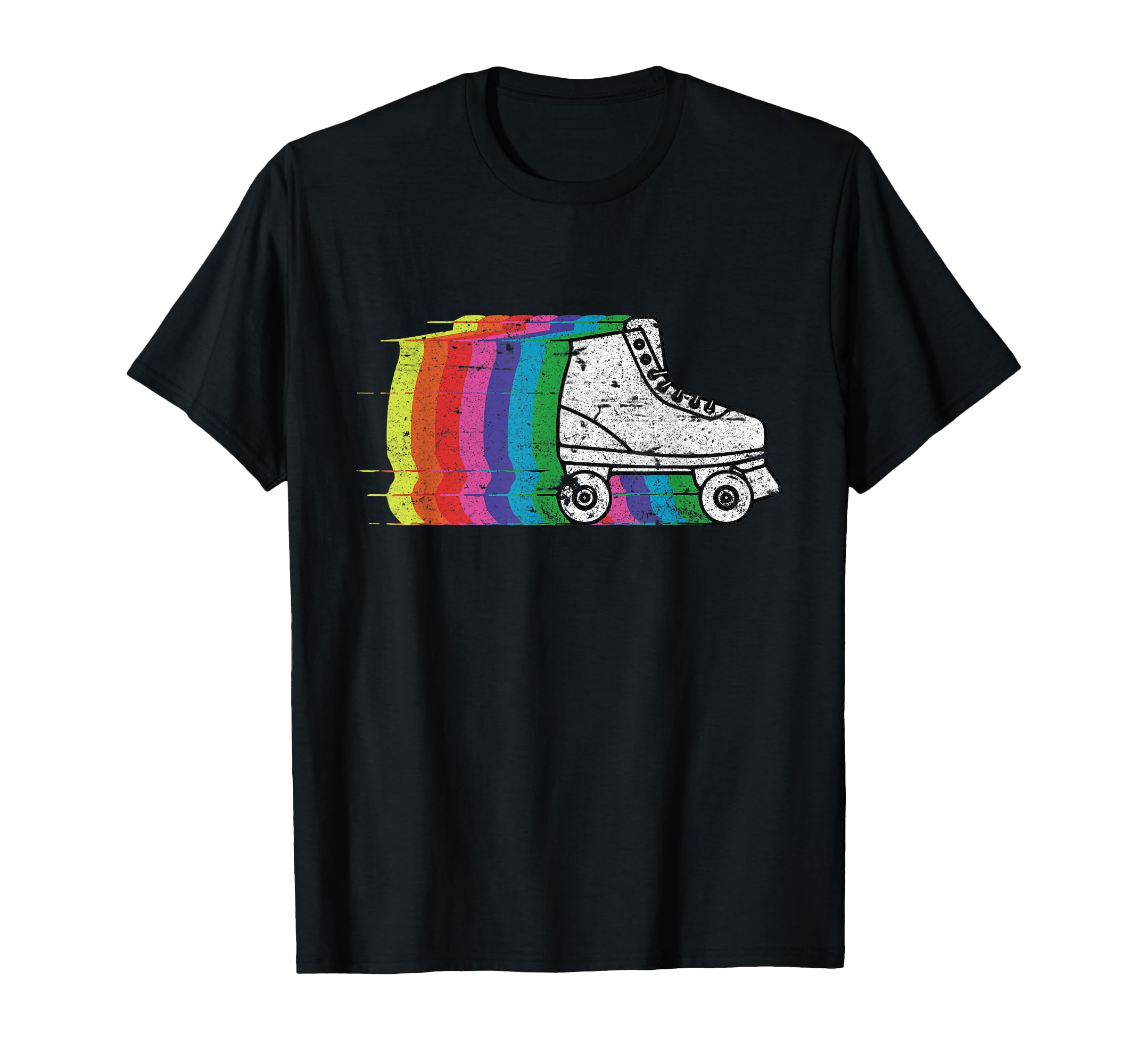 Roller Skate Skating 70S Gift T-Shirt - Fun Novelty Design for Adults - T-Shirt, Sweatshirt, Hoodie