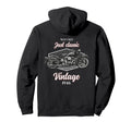 80Th Birthday Motorcycle Motorcyclist Hoodie - Custom Art Print Men Women - T-Shirt, Sweatshirt, Hoodie