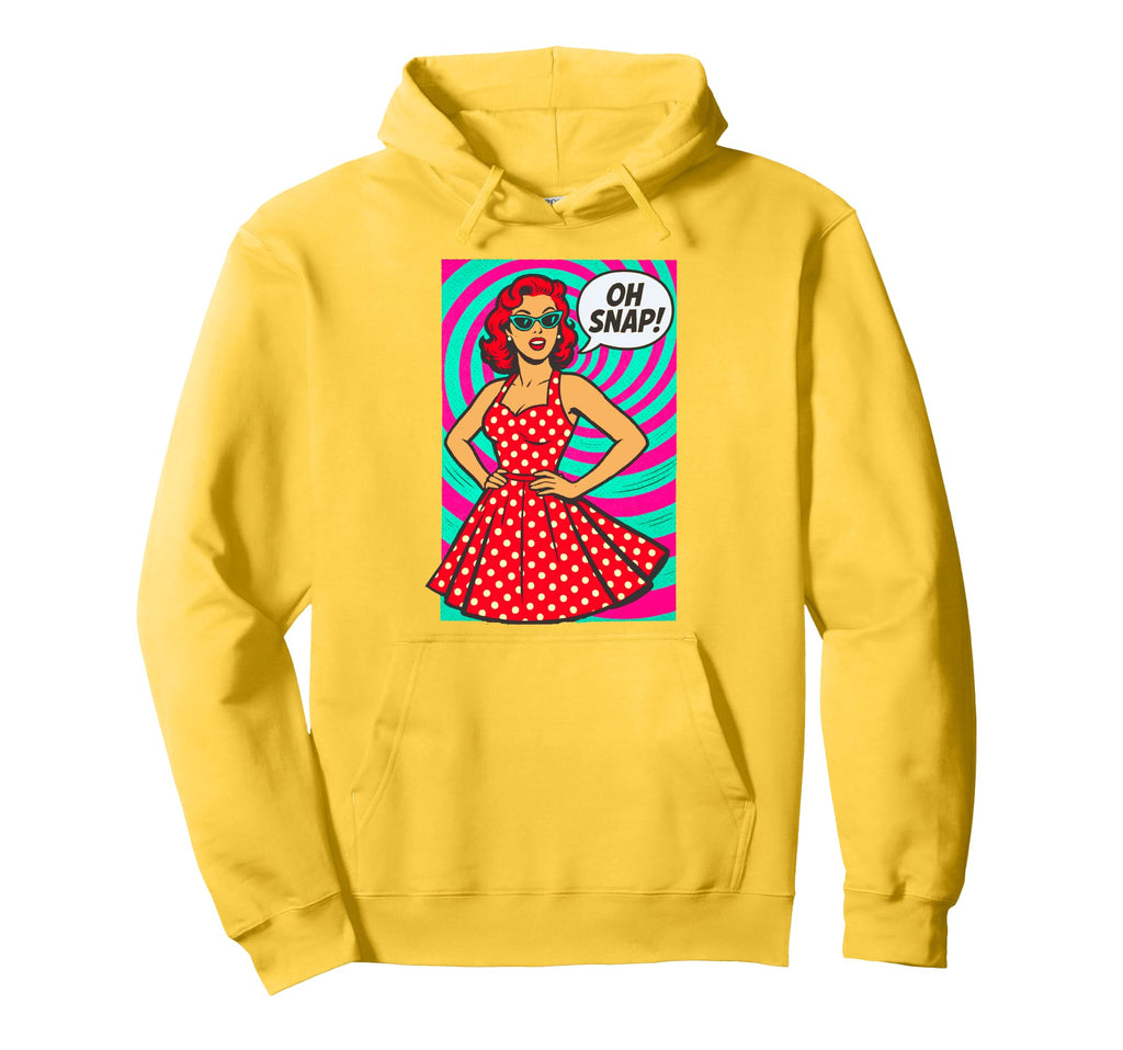 Pop Art Psychedelic 50S 60S Nostalgia Hoodie - Aesthetic Graphic Men Women - T-Shirt, Sweatshirt, Hoodie