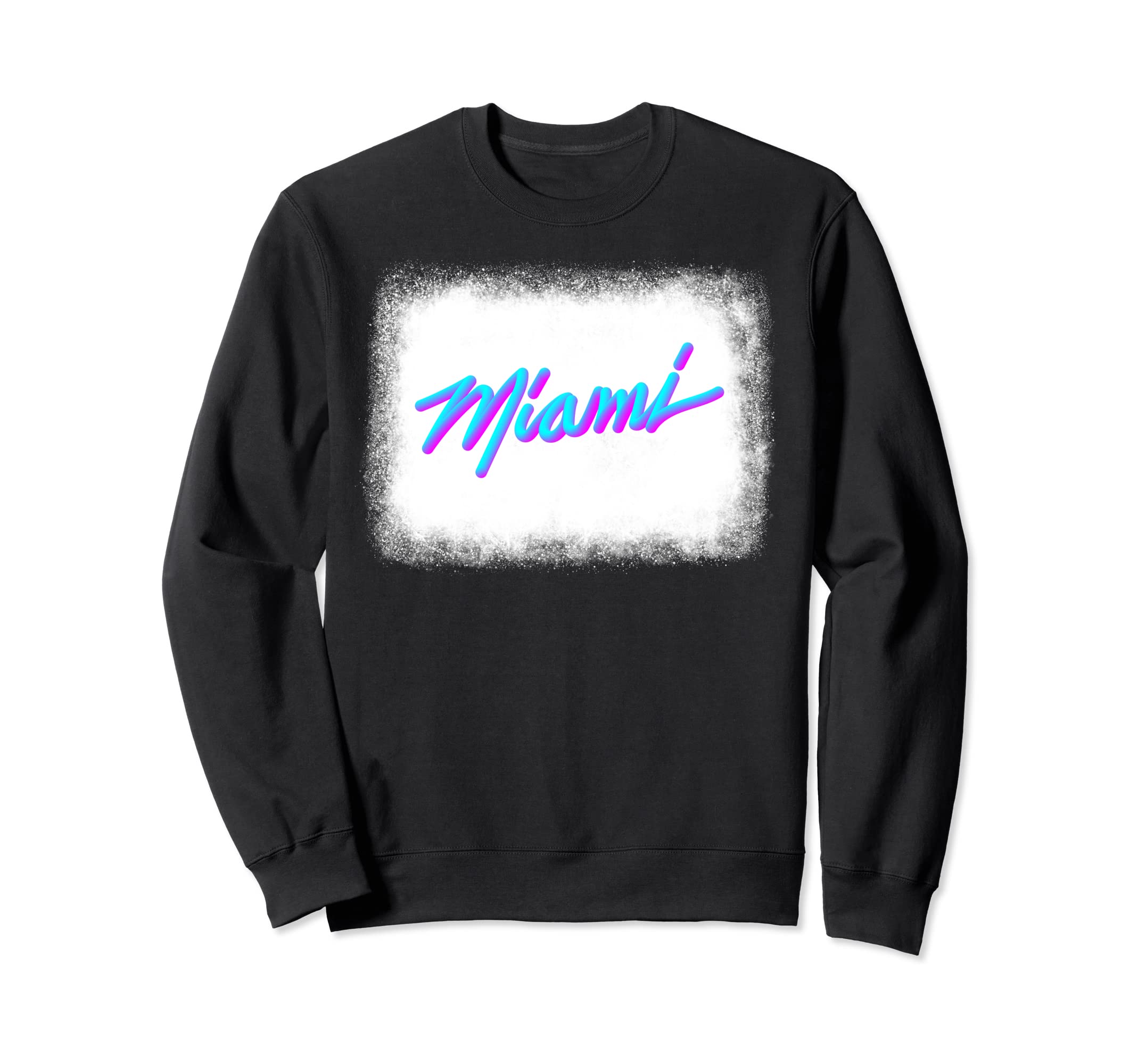 Miami Vaporwave Synthwave 80S Sweatshirt - Fun Novelty Design Men Women - T-Shirt, Sweatshirt, Hoodie