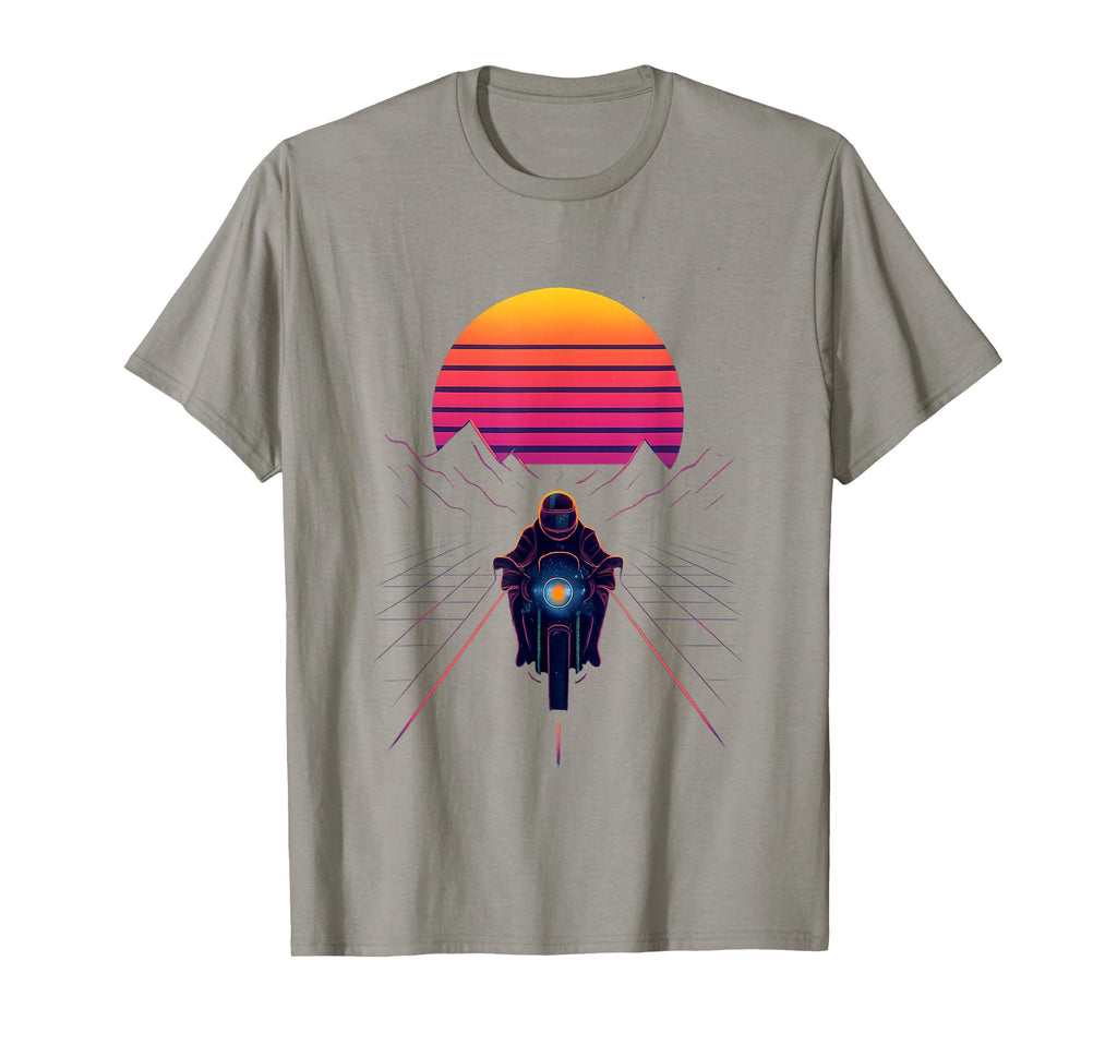 80S Synthwave T-Shirt - Minimalist Print Unisex - T-Shirt, Sweatshirt, Hoodie