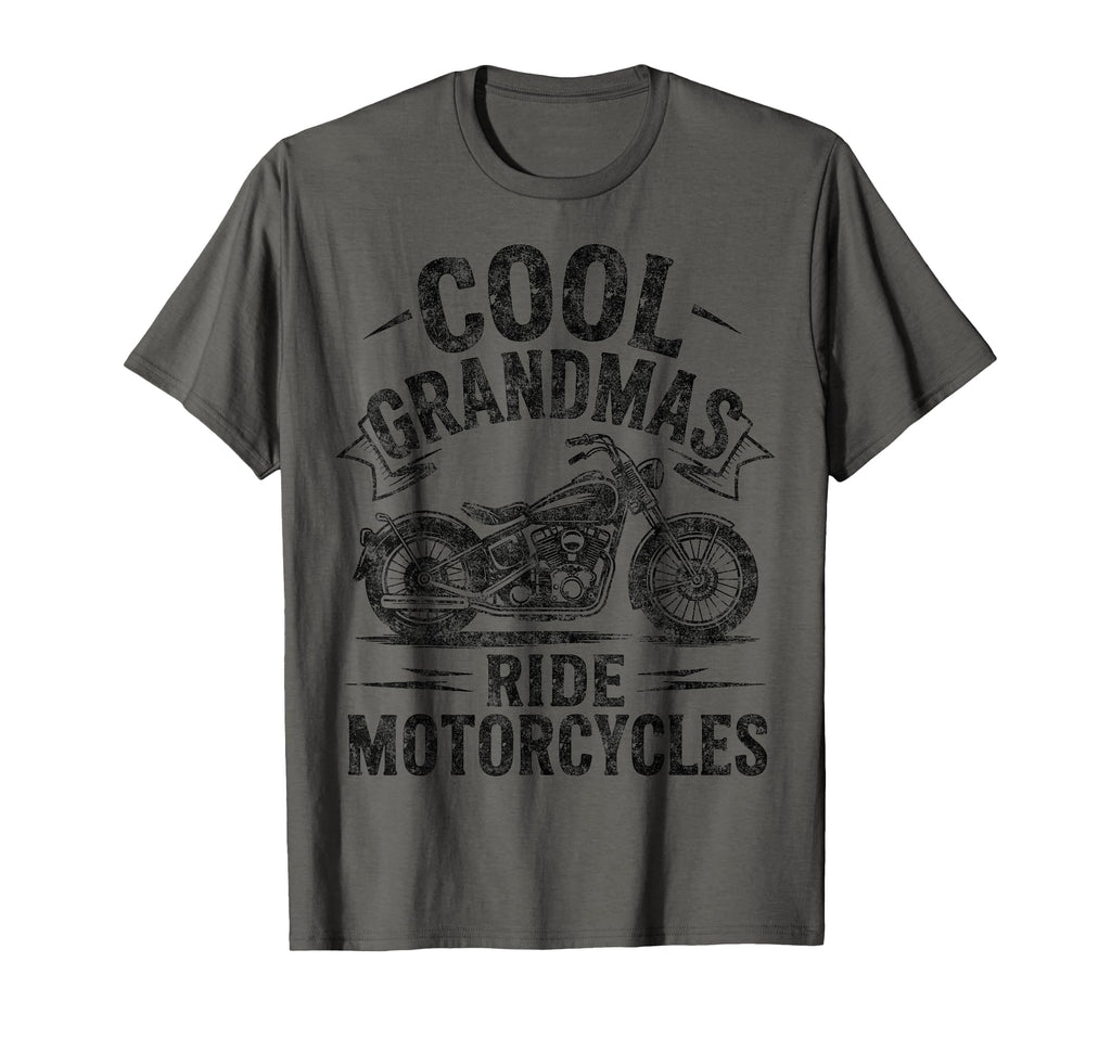 Grandmas Ride Motorcycles Biker Grandma T-Shirt - Trendy Graphic Men Women - T-Shirt, Sweatshirt, Hoodie