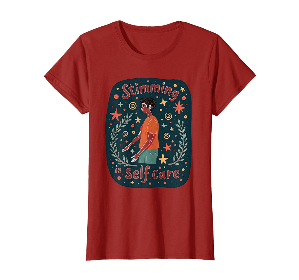 Stimming Is Self Care Autism Awareness T-Shirt - Novelty Apparel for Adults - T-Shirt, Sweatshirt, Hoodie