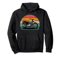 Motorcycle Sunset Hoodie - Aesthetic Graphic for Adults - T-Shirt, Sweatshirt, Hoodie