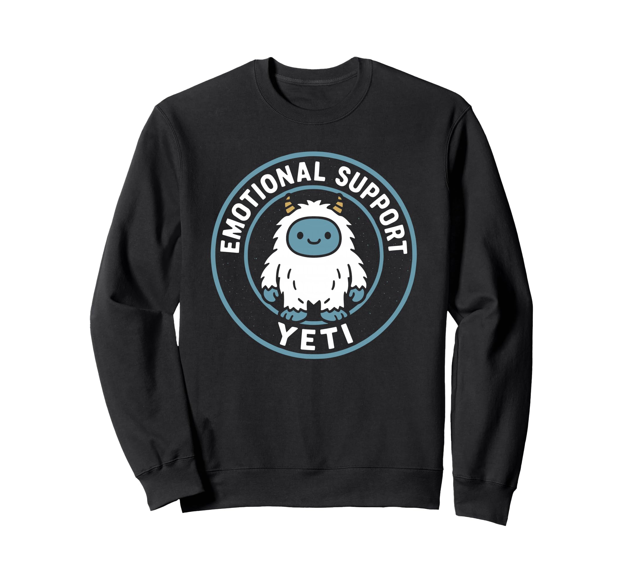 Emotional Support Yeti Funny Cozy Sweatshirt - Streetwear Style for Adults - T-Shirt, Sweatshirt, Hoodie