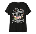 My Signature Scent Is Sunscreen Tri T-Shirt - Minimalist Print for Adults - T-Shirt, Sweatshirt, Hoodie
