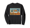 Utah 50S Travel Souvenir Art Sweatshirt - Aesthetic Graphic for Adults - T-Shirt, Sweatshirt, Hoodie