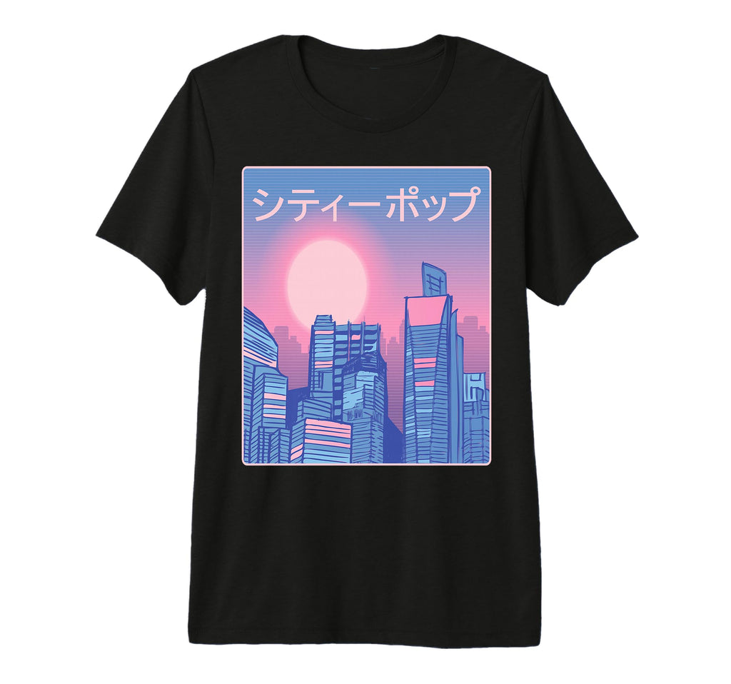 Japanese City Pop Tokyo 70S 80S T-Shirt - Unique Graphic Men Women - T-Shirt, Sweatshirt, Hoodie