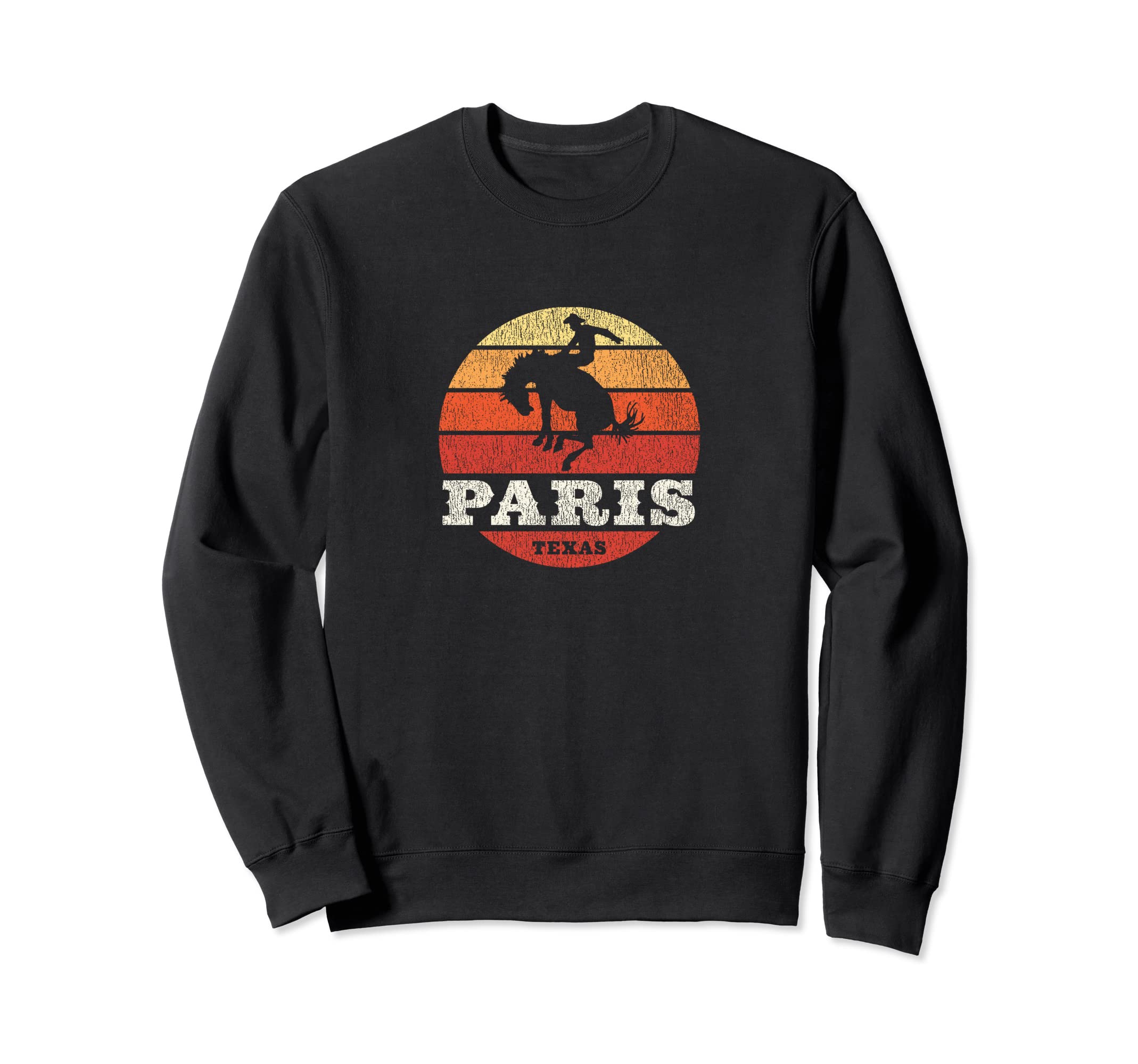 Paris Tx Country Western Sweatshirt - Graphic Print Men Women - T-Shirt, Sweatshirt, Hoodie